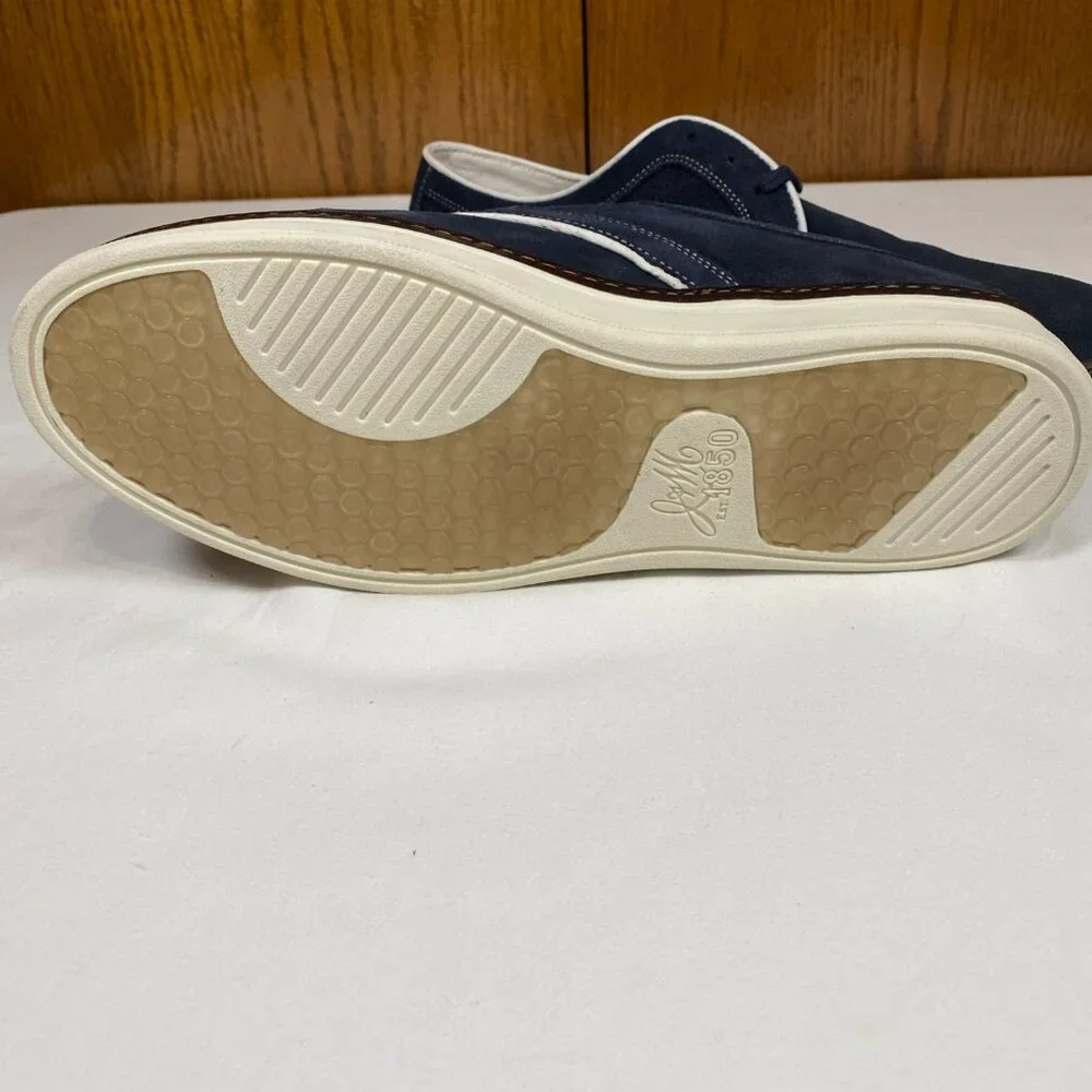Johnston & Murphy Denby Cap Toe Casual Shoes Men's 10 Blue - Picture 5 of 14
